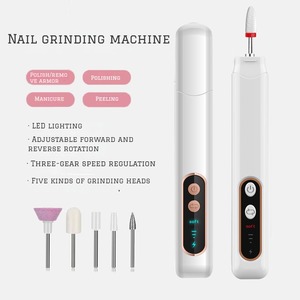 Perceuse à ongles électrique personnalisée en usine, 6 en 1, avec collecteur de poussière, fonctionnement silencieux, rechargeable par USB, pour la maison et le salon de manucure - Product Image 6