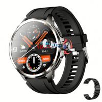 Reloj Inteligente Android 4G con Resistencia al Agua IP67, Asistente de Voz con IA, Calendario, Monitor de Frecuencia Cardíaca, Tarjeta SIM, Cámara HD, Pantalla AMOLED, Navegación GPS