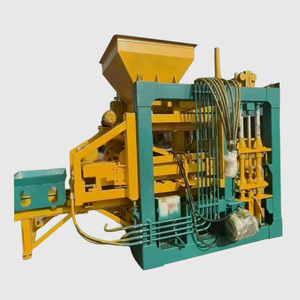 Máquina Hidráulica para Fabricar Ladrillos OnlyPower QTJ4-35, Línea de Bloques Huecos de Cemento y Hormigón, Fuerza de Vibración de 40KN, 1 Año de Garantía - Product Image 1