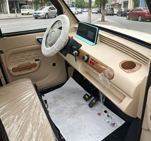 Mini <span class=keywords><strong>Auto</strong></span> Elettrica Compatta Completamente Chiusa |   Veicolo Elettrico a 4 Posti per Uso Urbano e Rurale - Product Image 6