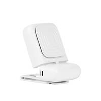 2025 Mini ventilateur de cou de refroidissement Rechargeable Portable pliable à trois vitesses léger portable taille Clip utilisation en extérieur