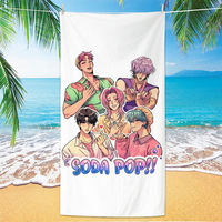 ChamXue Beach Towel Hot Sale Special Supply Skpop Witch Hunter Design Summer Beach Bath Towel Ultrafine Fiber Printed Soft Plush