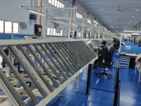Sistema de Transporte Modular de Rodillos Serie GTL01, Línea de Transporte de Palés con Capacidad de 10-500 kg/m, Rodillos por Gravedad Motorizados para Almacén
