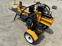 Pencacah kayu bakar elektrik 18 Ton, pemroses kayu hidrolik 500 mm, motor 15 kW 400V 3 fase, otomatis penuh, pisau X, garansi 1 tahun