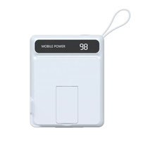 Banco de energía de carga rápida todo en 1 multifunción personalizado 10000mAh cargador de viaje de reloj inteligente de teléfono magnético inalámbrico universal