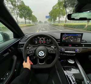 <span class=keywords><strong>Volante</strong></span> de Fibra de Carbono Forjado para Audi RS4 A4 B8.5 TT 8J A4 B6 4F S8 D4 S4 B8.B9 RS3 8V A6 C6 4F TT <span class=keywords><strong>MK1</strong></span> - Product Image 5