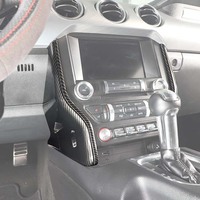 Garniture de panneau latéral de console centrale ABS pour Ford Mustang 2015-2023 Accessoire d'intérieur de voiture
