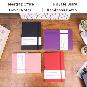 OEM customizzato Business a spirale raccoglitore 100/120/180 <span class=keywords><strong>fogli</strong></span> in pelle A5 PP Cover <span class=keywords><strong>A4</strong></span> diario punteggiato scatola per Notebook Organizer - Product Image 4