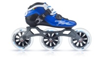 Patins à roulettes professionnels à 3 roues avec doublure en coton, cadre en fibre de carbone monocouche, roues en PU, légers, robustes et confortables