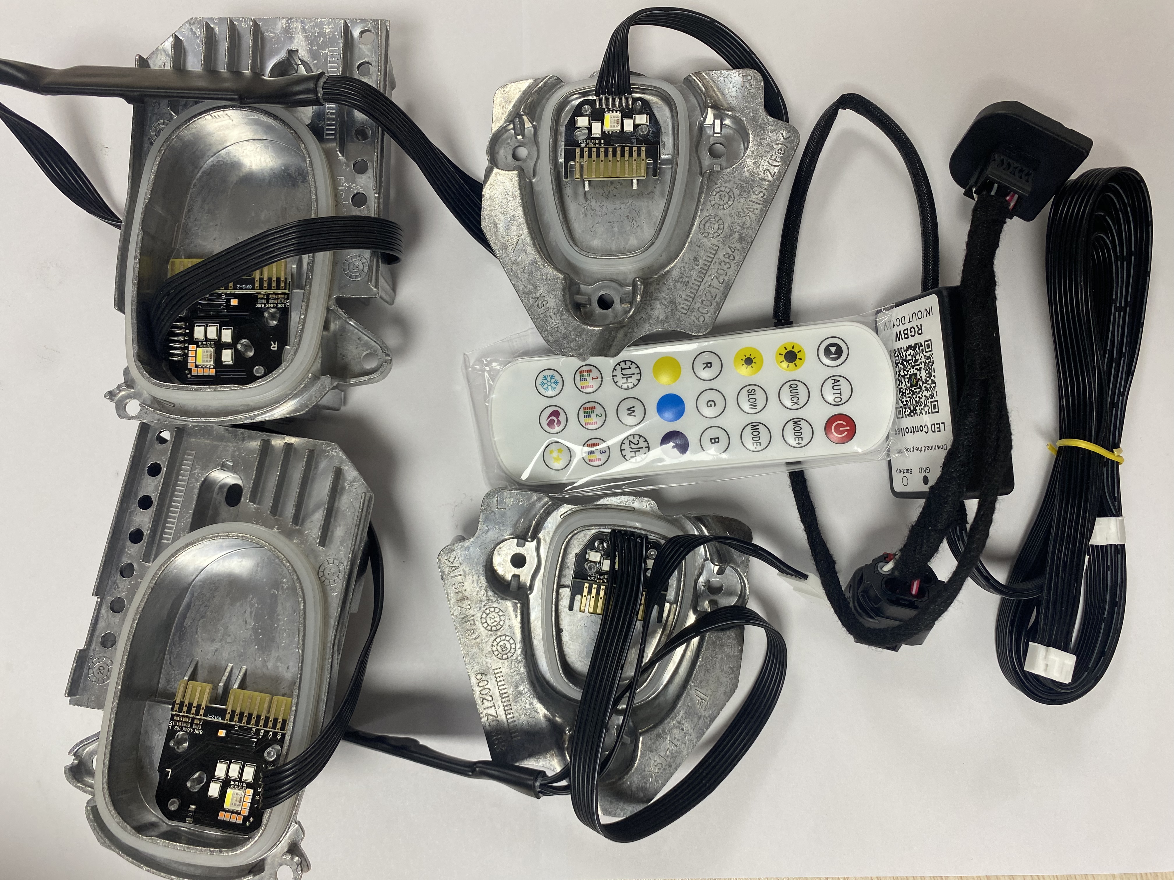 Módulo RGB con disipadores de calor para xenón