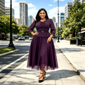 fitted lace wedding dress Amazon.com: AOMEI Women's Dark Purple Irregular V Neck Long Sleeve Peplum  Slim Maxi Formal Dress (L,Large) : Clothing, Shoes & Jewelry