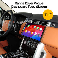 Écran tactile Android 10.25"/11.4"/12.3"/13.3" GPS WiFi 2013-2017 Range Rover Vogue CarPlay sans fil Auto DSP Tableau de bord