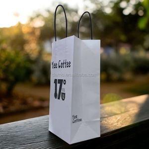 Bolsas de Papel Kraft Reciclables y Ecológicas con Impresión Flexográfica, Hechas a Medida para Envasado de Bebidas y Alimentos - Product Image 4