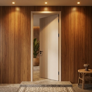 Porte en bois ignifugée / pour hôtel / bureau / appartement / villa - Product Image 4