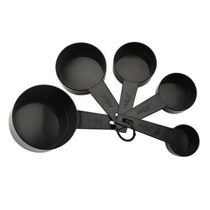 Juego de 10 Tazas y Cucharas Medidoras de Plástico <span class=keywords><strong>para</strong></span> Cocina, No Tóxicas, Inodoras y Libres de BPA, Venta al por Mayor - Product Image 6