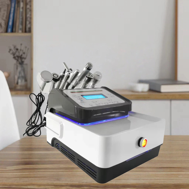 Multifunctional Beauty Skin Energy Activated Instrument 8 in 1 Oxygen Facial No Needle Electroporation Mesotherapy Machine