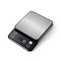 Nouvelle balance de cuisine numérique étanche IP67, dispositif de pesage pour la pâtisserie, fonction tare, comptage des pièces, recharge USB, balance électronique de table