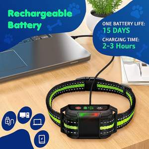 ZMaker स्वचालित एंटी बार्क कॉलर डॉग शॉक बार्क कॉलर बीप कंपन और वैकल्पिक शॉक डॉग बार्क कॉलर के साथ - Product Image 5