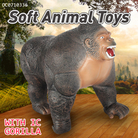 Juguetes de Gorila de Goma Suave con Sonido para Niños, Servicio Personalizado