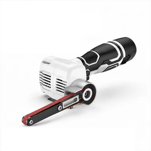 Meuleuse à bande électrique portative, moteur sans balais, sans poussière, pour le polissage du métal et du bois - Product Image 1