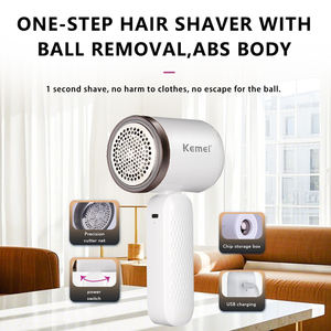 Kemei KM-159 électrique anti-peluches <span class=keywords><strong>tondeuse</strong></span> universelle USB vêtements Fuzz Pellet Charge tissu rasoir enlève - Product Image 4