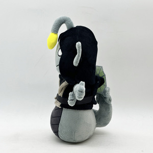 Pression Sebastian Solace jouets en peluche monstre de mer peluche poupée dessin animé sirène jeter oreiller effrayant coussin logo personnalisé cadeau - Product Image 2