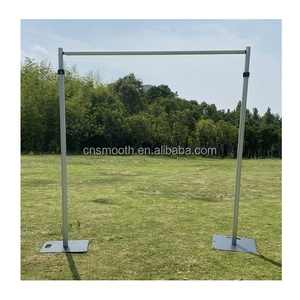حوامل خيمة الزفاف بالجملة، حامل خلفية من الأنابيب الألومنيوم والستائر - Product Image 1