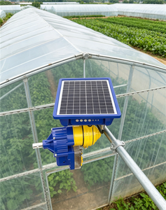 Moteur de ventilation de serre à énergie solaire avec panneau intégré pour usage agricole - Product Image 5
