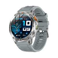 Reloj Inteligente Deportivo para Hombre de 1.53 Pulgadas AK93 con Batería de 1000 mAh, Frecuencia Cardíaca, Oxígeno en Sangre, Reloj Inteligente para Exteriores 2026