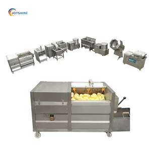 Fresh potato chips production line lays potato chips production potato chips crisp making line