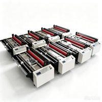 Machine de découpe automatique de rouleaux de papier/film PVC en feuilles, machine de découpe de mousse EVE/PU et de sangles en nylon, demi-découpeuse