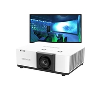 Projecteur laser DLP 4K SEEMILE E550U avec plus de 5000 lumens ANSI, portable pour une utilisation en classe et au bureau