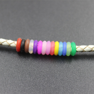 Anneau en silicone en gros, antidérapant, anneau de localisation, anneau fixe pour la fabrication de bracelets et de bijoux - Product Image 3