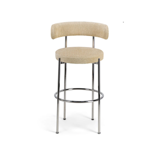<span class=keywords><strong>Chaise</strong></span> <span class=keywords><strong>club</strong></span> moderne à dossier ouvert 2024 avec tabouret de bar rembourré Boucles pour salle à manger et hôtel Style contemporain à vendre - Product Image 5