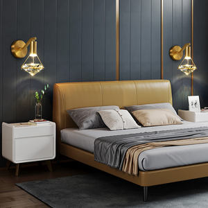 Элегантный роскошный креативный маленький настенный светильник с драгоценным камнем люстра настенный светильник для гостиной, лобби отеля - Product Image 4