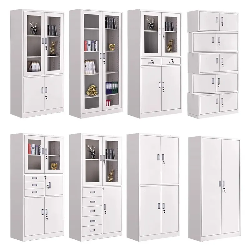 Free Sample Archivadores Swing 2 Door Filing Cabinet Steel Locker Metal Storage Iron Cupboard