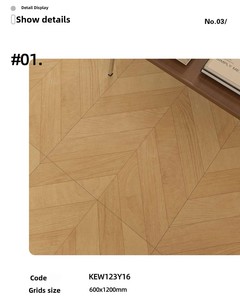 Azulejos Imitación Madera de 600*1200MM Más Vendidos, con Estilo Moderno Minimalista, Estilo Nórdico, Estilo Cabaña, etc. - Product Image 4