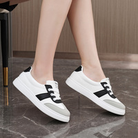 Mocassins de bureau pour femmes, nouvelles chaussures plates, été, hiver, printemps, automne, baskets à lacets, respirantes, antidérapantes