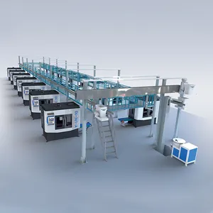 Faucet Full Production Line With Sand Core Making Gravity Casting Automatic Polishing Machining Line