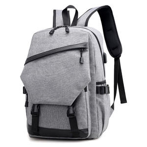 Sac à dos multifonctionnel pour homme tendance personnalisé avec chargement USB intelligent, sac d'affaires en Oxford, fermeture à dos souple - Product Image 3