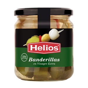 Helios Banderillas in Aceto Extra 330G Senza Glutine - Product Image 1