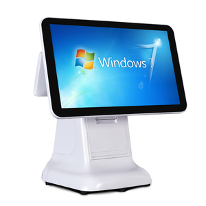 15.6 인치 듀얼 스크린 POS 시스템 <span class=keywords><strong>DDR3</strong></span> RAM 싱글 터치 전문가 승리 안드로이드 프린터 포함 - Product Image 6