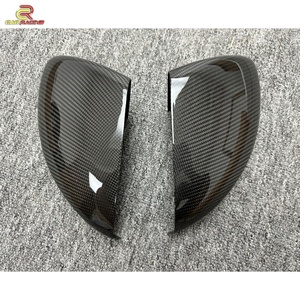 Cubiertas de Espejos Laterales para Mercedes Benz Clase G W464 W463A G500 G63, Tipo Adhesivo de Fibra de Carbono Seca, Cubierta de Espejo Retrovisor, Accesorios para Automóviles - Product Image 3