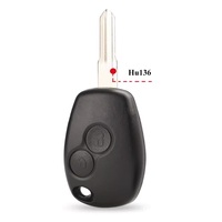 Clés de voiture intelligentes de remplacement à 2 boutons pour Renault Laguna/Kadjar, puce ID46 PCF7946/47, fabricant de clés de voiture
