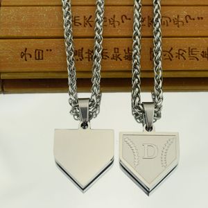 <span class=keywords><strong>SENRAN</strong></span> Collar con colgante de escudo de letra inicial A-Z de acero inoxidable, cadena tipo caja, estilo deportivo, regalo para hombre, 22+2 pulgadas - Product Image 6