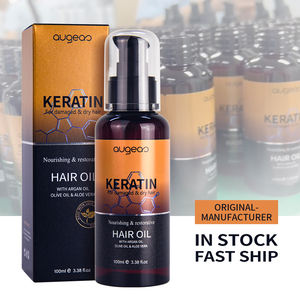 Sérum capillaire à la kératine nourrissant et réparateur de qualité supérieure pour cheveux secs et abîmés, en vente en gros sous marque privée - Product Image 2
