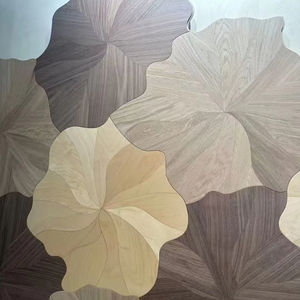 <span class=keywords><strong>Parquet</strong></span> en bois d'ingénierie moderne de 15 mm d'épaisseur, design DIY, art Lotus, <span class=keywords><strong>noyer</strong></span> noir, pour salon et villa - Product Image 2