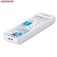 Chunghop ir controlador 2 en 1 universal a/c remoto sensor de movimiento inteligente luz LED