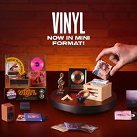 Caja Sorpresa Mini Brands Really Works Vinyl Serie 1 ZURU, Mini Tocadiscos Funcional que Reproduce Música, para Edades de 0 a 24 Meses