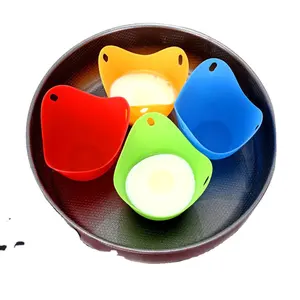 Tiện Ích Nhà Bếp Độc Đáo Cấp Thực Phẩm Trứng Poacher Nồi Hơi Nồi Hấp Cup Chủ Silicone Nhanh Nồi Nấu Trứng